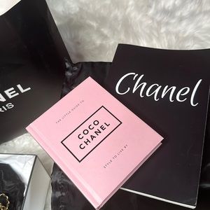 COPY - Chanel Journal book, White 🎀 and a Chanel The Little Guide To Style to L…